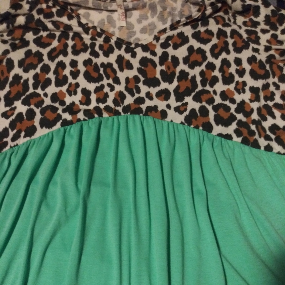 Leapard print baby dolls